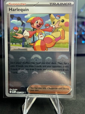 Harlequin card like new WHT 083/086