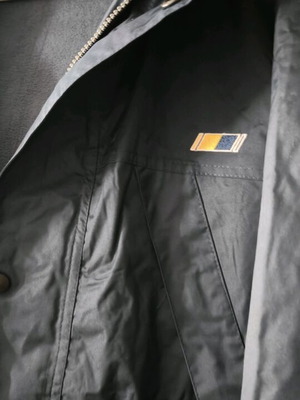 ANEK LINES work jacket new, blue XL with insulation and hood