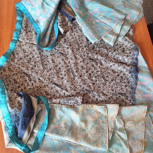 Indian Magic Boho Wrap Skirt one size, like new, multicolor