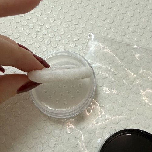 Loose powder mini container makeup reusable, brand new