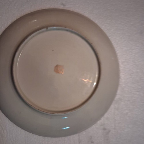 Collectible Royal Bayreuth Bavaria porcelain plate used, Fragonard theme