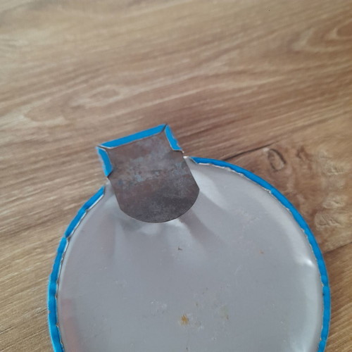 Metal toy used, collectible, rare, height 10cm