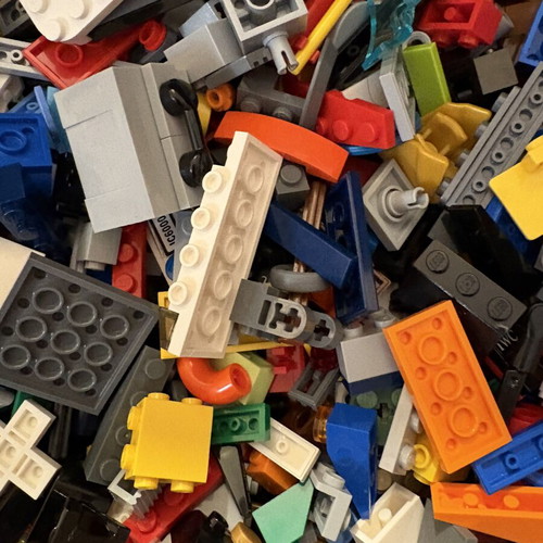 Lego authentic pieces like new, 1kg set with diverse parts