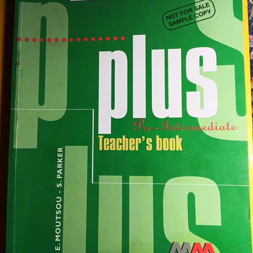 Plus Pre-Intermediate Teacher's Book like new, English