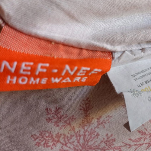 Nef Nef double duvet cover set used cotton satin