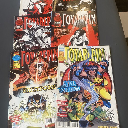 Wolverine Modern Times editions 1998, issues 1 to 6, like new