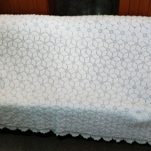Handmade blanket like new, 2.20x2.00