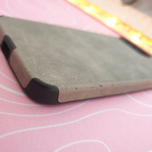 iPhone 7/8 Plus suede leather case used