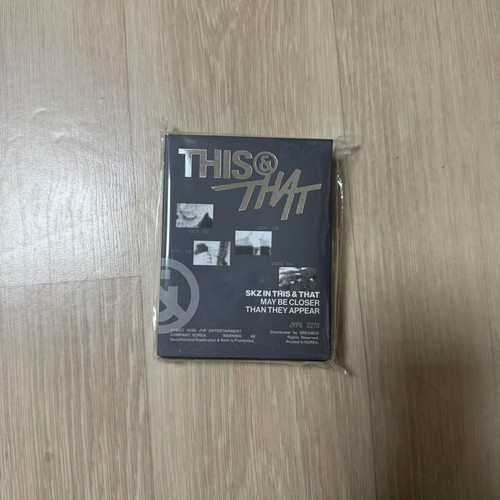 This&That SKZ Stray Kids fans version sealed album
