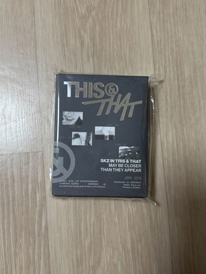 This&That SKZ Stray Kids fans version sealed album