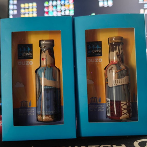 Ouzo 50ml new, packaged, 2 bottles