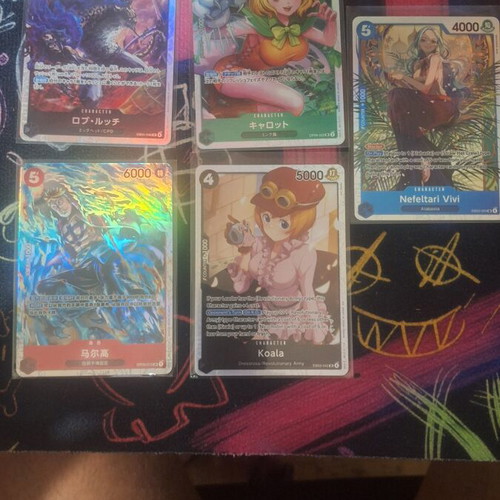 One Piece TCG 17-Card Mega Lot mint new