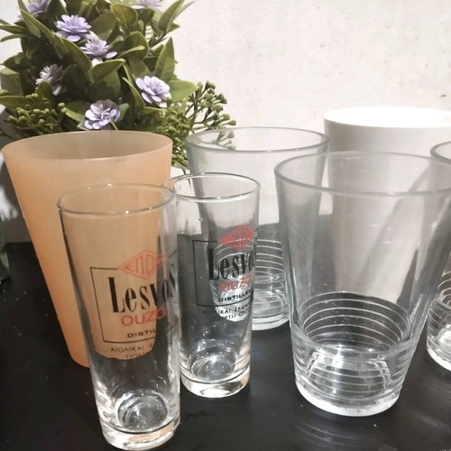 Glasses used, pack of 7 pieces