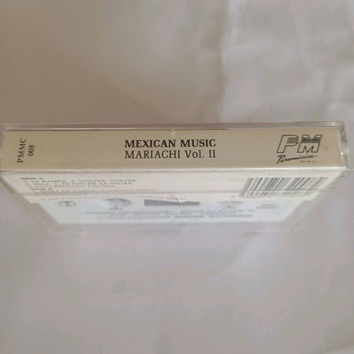 Mexican Music Mariachi Vol. II collectible cassette new, traditional