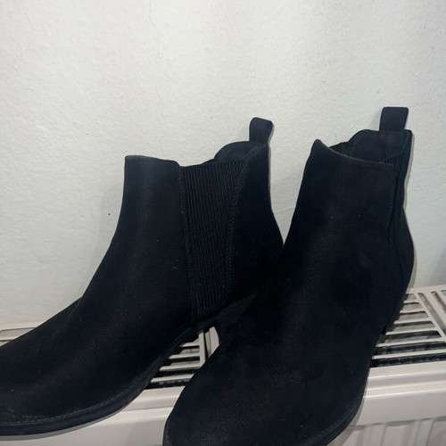 About you black ankle boots size 40 like new