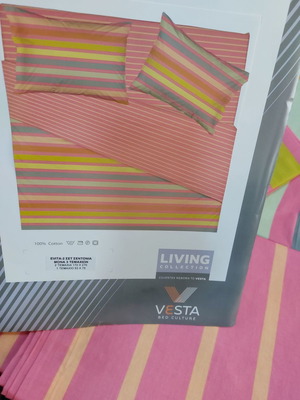 Σετ σεντόνια βαμβακερά Vesta καινούργιο