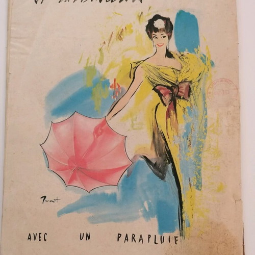 Elle magazine 1959 used, French, collectible