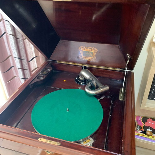 HMV gramophone furniture used from 1927