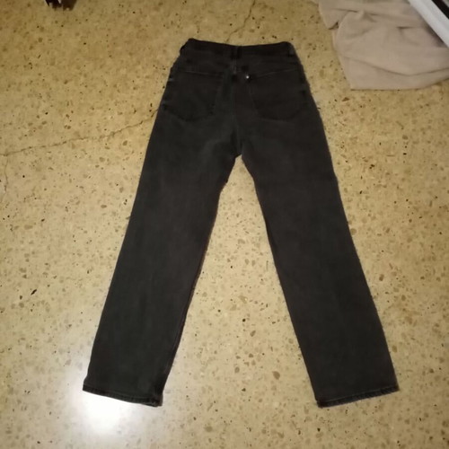 H&M high-waisted jeans like new, size S, light gray