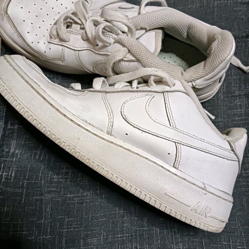 Nike Air Force One shoes size 40 used, white