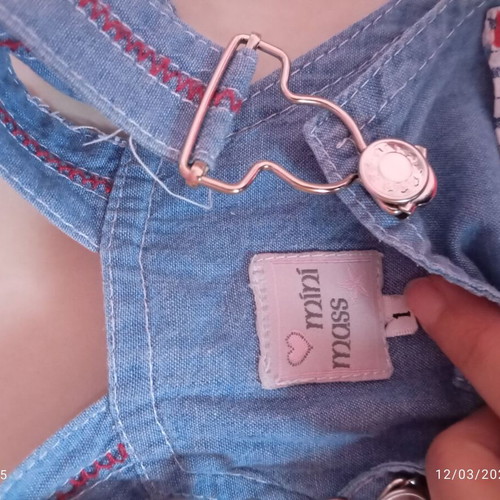Denim dress 12 months like new