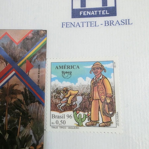 Commemorative Brazil 1997 Stamp Edition new
