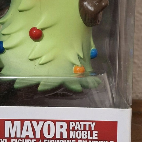 Funko POP! Mayor Patty Noble #03 Christmas Peppermint Lane new