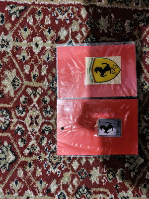 Ferrari badges new, 100% authentic