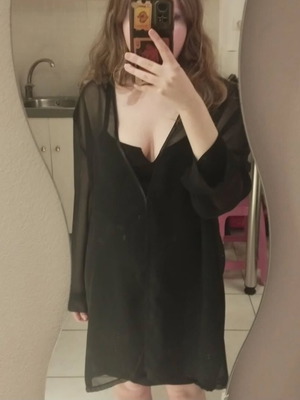 Black see through bolero