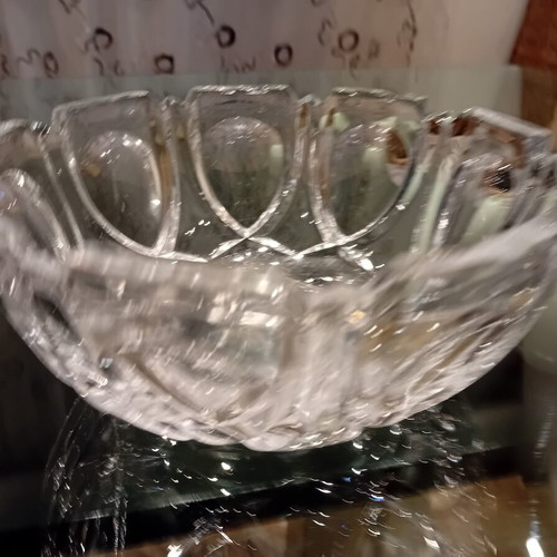 Crystal bowl used, Bohemia glass