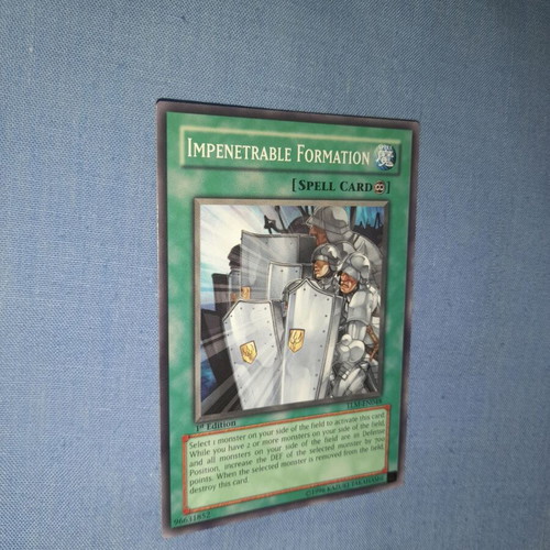 Yu-Gi-Oh! Impenetrable Formation Spell Card καινούργιο, 1η Έκδοση