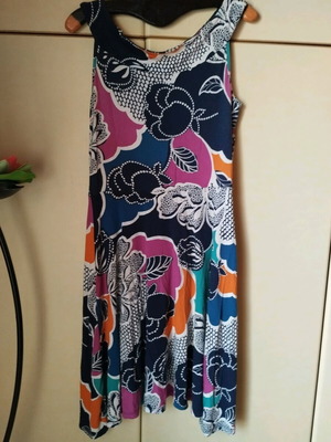 Tu floral 100% cotton summer dress like new, size M