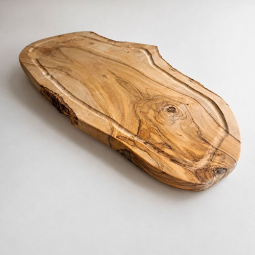 Cutting and Serving Board authentic, new, olive wood 43x22cm