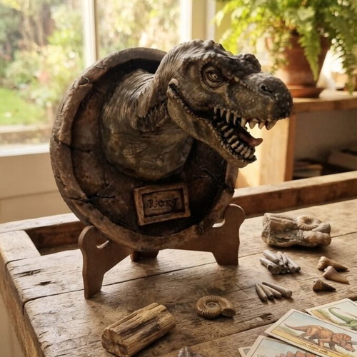 Jurassic Park T-Rex Ceramic Bust Wall Decoration