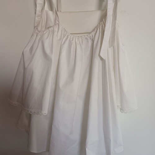 Salt & Soul blouse like new, white, size S