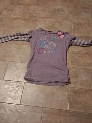 Spring long-sleeve shirt for children aged 9-10