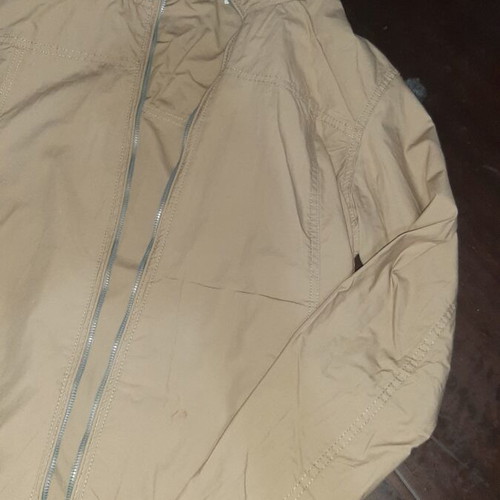 Pull & Bear Windbreaker Jacket size 40 beige like new