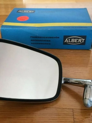 Vintage Albert αριστερός καθρέφτης (οδηγού) VW Volkswagen T1 - T2 Beetle καινούργιο
