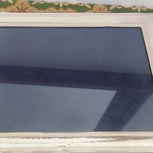 Ασημένια κορνίζα 17,5Χ23,5cm σαν καινούργιο
