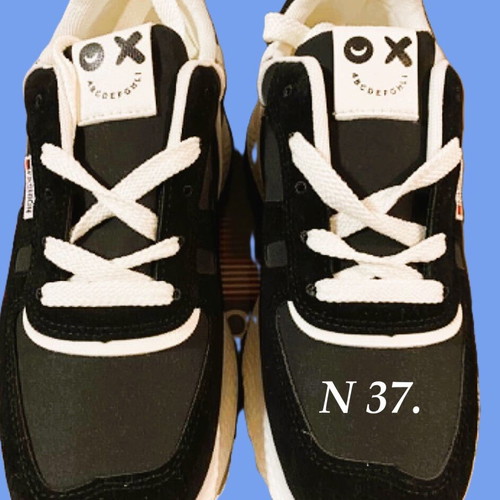 Sportex N 37 new black athletic shoes A To Z Greek