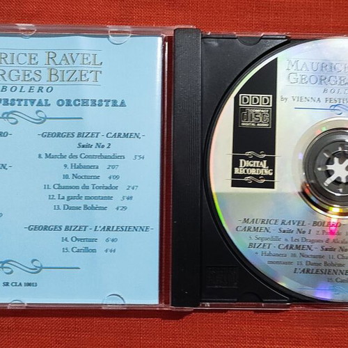Maurice Ravel - Georges Bizet CD like new, classical music