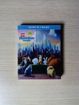 The Secret Life of Pets Steelbook Edition Blu-Ray 3D and 2D new, dubbed