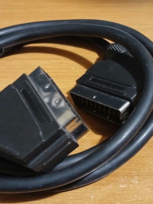 Scart cable used