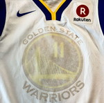 Golden State Warriors Thompson #11 basketball jersey, unofficial edition, size M