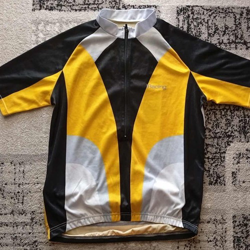 Crivit Sports Bike Racing Jersey Large used with chest and neck zipper
