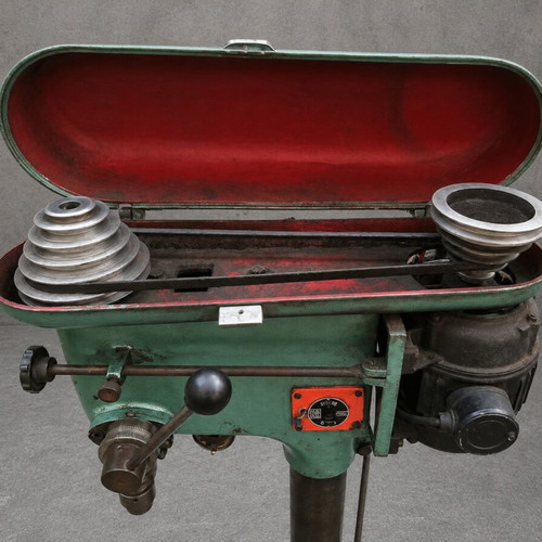 Column drill machine used, professional 380 volts