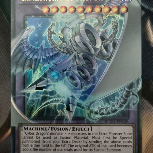 Chimeratech Megafleet Dragon BLGG Ultra Rare 1st Edition Near Mint