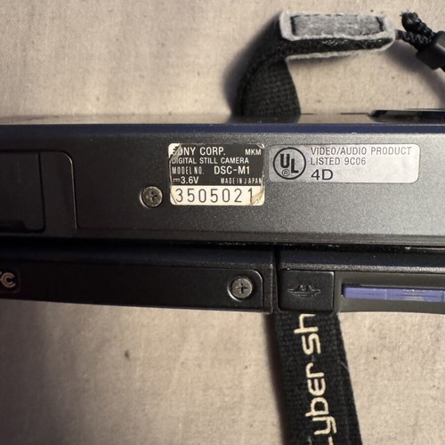 Sony Cyber-shot DSC M1 camera