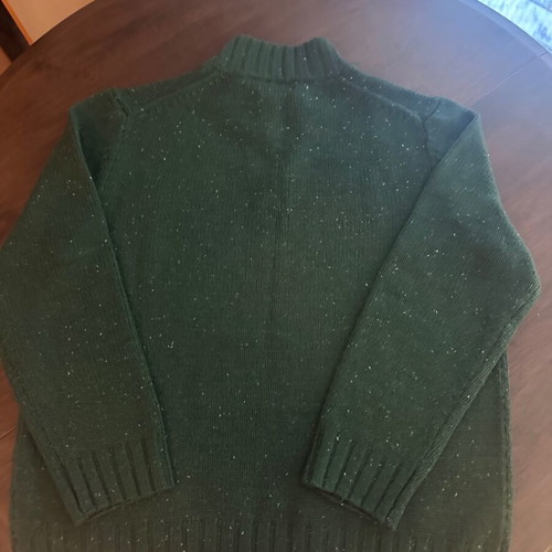 Nautica Since 1983 XL men's thick knitted sweater, cypress green