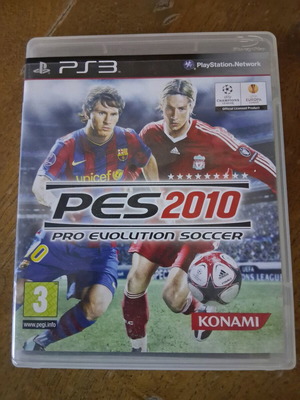 PS3 PES 2010 Pro Evolution Soccer used